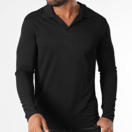 Uniplay - Polo a maniche lunghe 183 nero