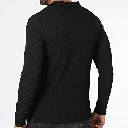 Uniplay - Polo a maniche lunghe 183 nero