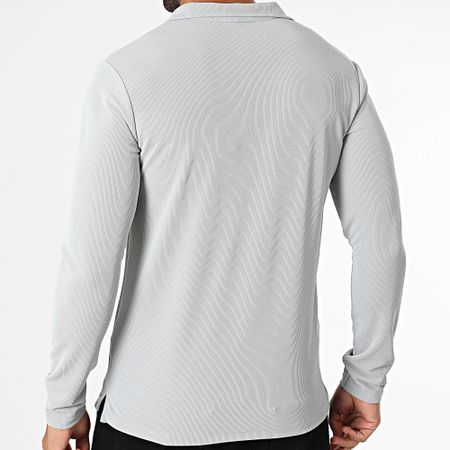 Uniplay - Polo a maniche lunghe 183 Grigio