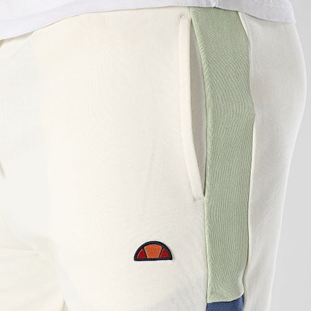 Ellesse - Pantaloncini da jogging a righe Turi SHZ17435 Beige chiaro