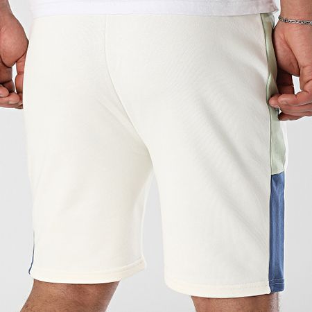 Ellesse - Pantaloncini da jogging a righe Turi SHZ17435 Beige chiaro