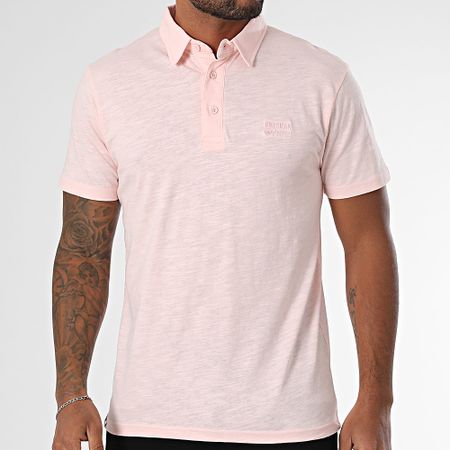 American People - Polo Pollux a maniche corte rosa