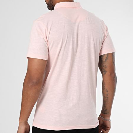 American People - Polo Pollux a maniche corte rosa