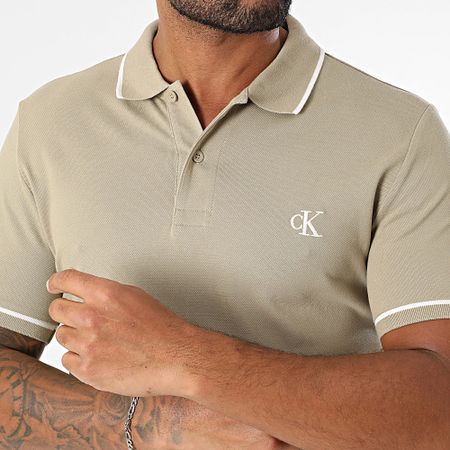 Calvin Klein - Polo a maniche corte 5603 Beige