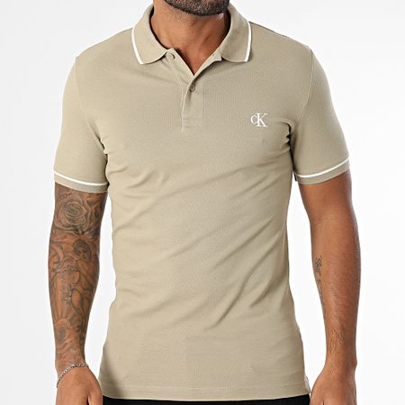 Calvin Klein - Polo a maniche corte 5603 Beige