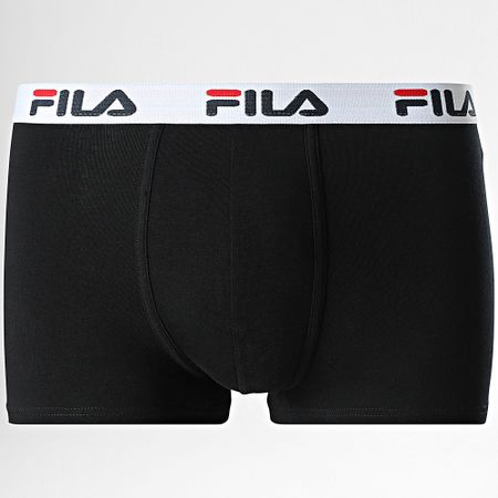 Fila - Set di 6 boxer FU5016 Nero Grigio Heather Bianco
