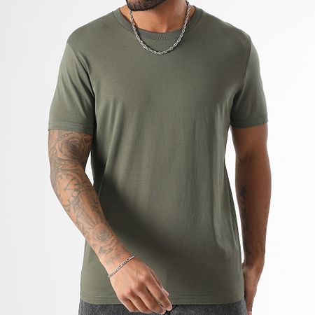 LBO - Confezione da 5 camicie regular Nero Bianco Verde Khaki Bordeaux Blu Navy