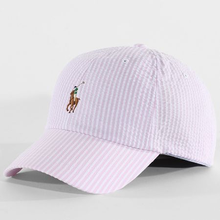 Polo Ralph Lauren - Cappello originale del giocatore Bianco Rosa
