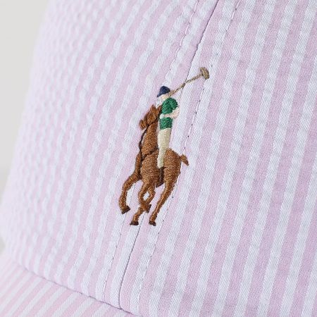 Polo Ralph Lauren - Cappello originale del giocatore Bianco Rosa