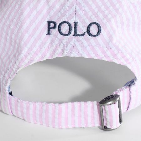 Polo Ralph Lauren - Cappello originale del giocatore Bianco Rosa