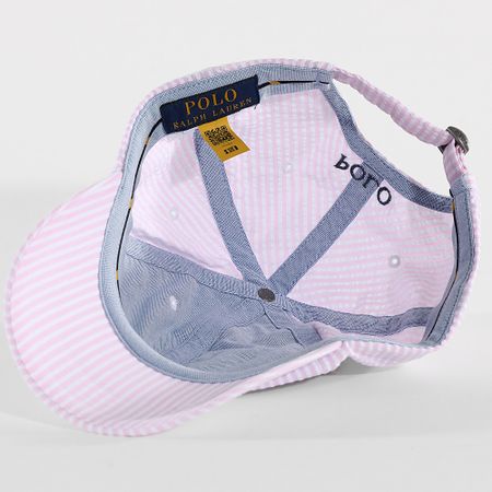 Polo Ralph Lauren - Cappello originale del giocatore Bianco Rosa