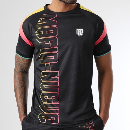 MA9 Mafia Nueve - Nitro 2.0 Carbon Tee Shirt e set di pantaloncini da jogging