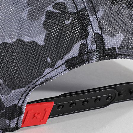 Capslab - Cappello Bugs nero grigio mimetico