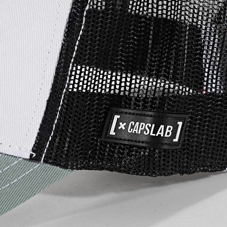 Capslab - Cappello Trucker Bunny Bianco Nero Verde