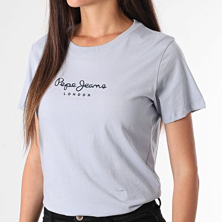 Pepe Jeans - T-shirt donna Macy PL506012 Azzurro