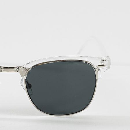 Classic Series - 316 Occhiali da sole argento trasparente nero