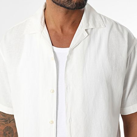 Jack And Jones - Camicia a maniche corte Breeze Bianco