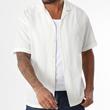 Jack And Jones - Camicia a maniche corte Breeze Bianco