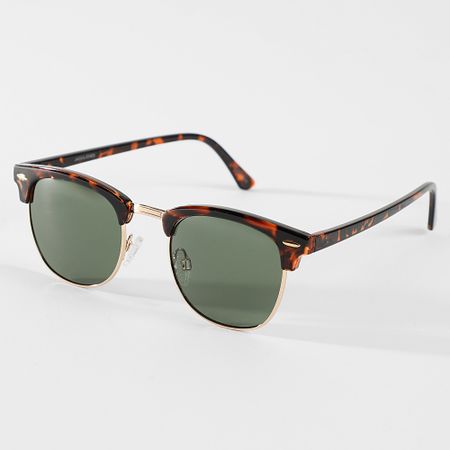 Jack And Jones - Occhiali da sole Ryder Nero Oro Tartaruga