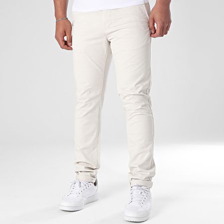 Tiffosi - Pantaloni chino slim 10036813 Beige chiaro