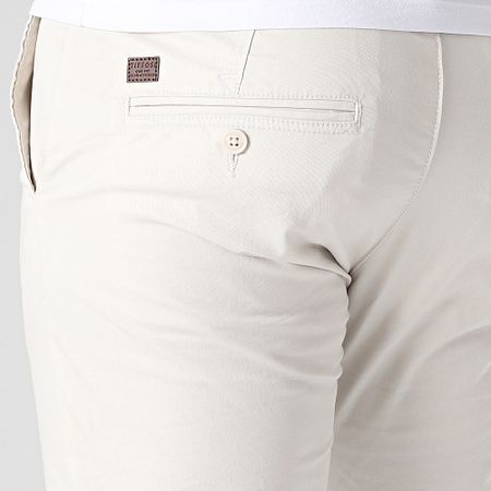 Tiffosi - Pantaloni chino slim 10036813 Beige chiaro