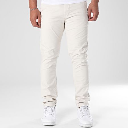 Tiffosi - Pantaloni chino slim 10036813 Beige chiaro