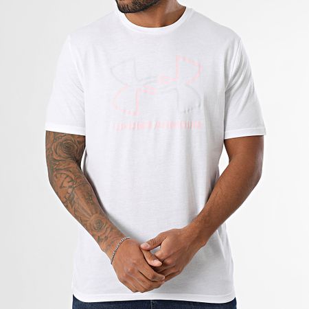 Under Armour - Maglietta della Fondazione 1382915 Bianco