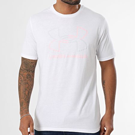 Under Armour - Maglietta della Fondazione 1382915 Bianco