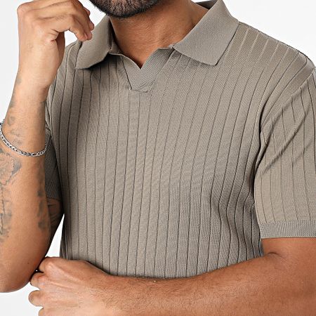 Mackten - Polo manica corta 039 Taupe