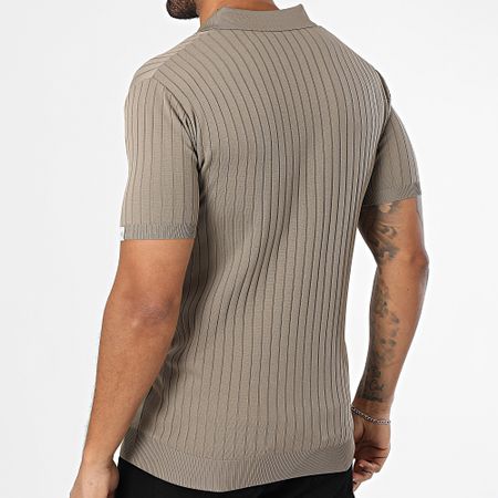 Mackten - Polo manica corta 039 Taupe