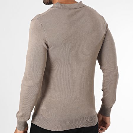 Frilivin - Polo a maniche lunghe 339 Marrone chiaro