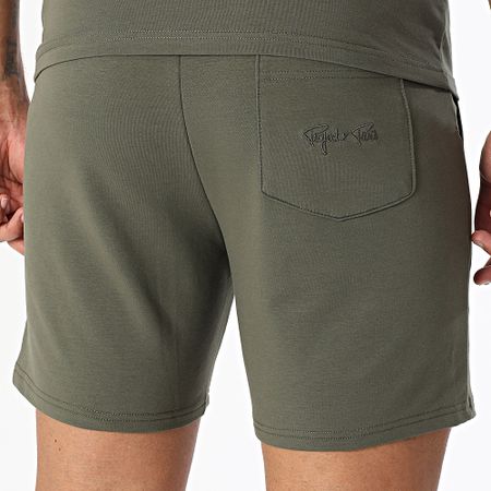 Project X Paris - Set di maglietta e pantaloncini da jogging verde kaki 1910076 2340014
