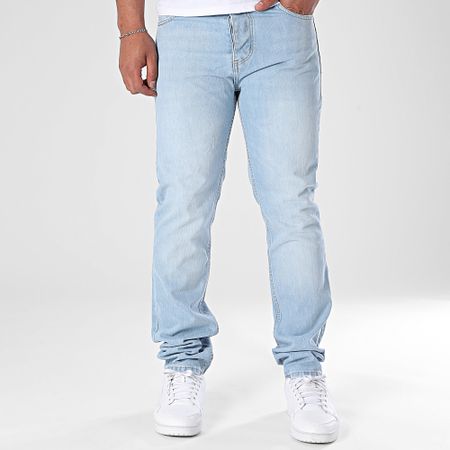 Ikao - Jeans Regular 001 Light Wash Denim Blue