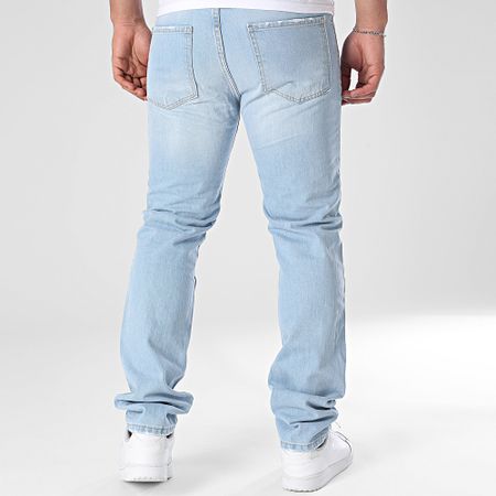 Ikao - Jeans Regular 001 Light Wash Denim Blue
