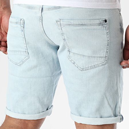 Petrol Industries - Pantaloncini di jeans M-1050-SHO026 lavaggio blu