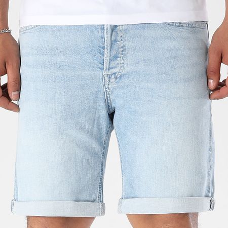 Jack And Jones - Pantaloncini Rick Original in denim blu