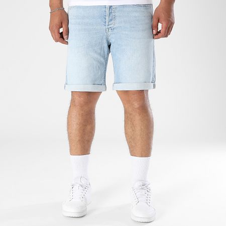 Jack And Jones - Pantaloncini Rick Original in denim blu