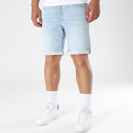 Jack And Jones - Pantaloncini Rick Original in denim blu