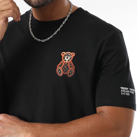 Teddy Yacht Club - Tee Shirt Oversize Large Small Lthr Nero