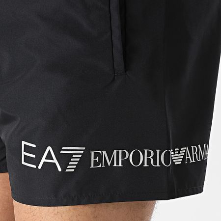 EA7 Emporio Armani - Pantaloncini da bagno 7M000519-AF13049 Nero Argento