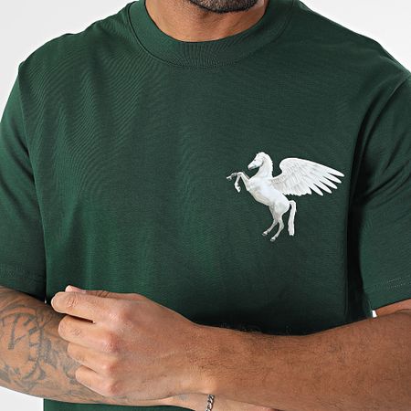 Frilivin - Maglietta oversize 10E Verde scuro