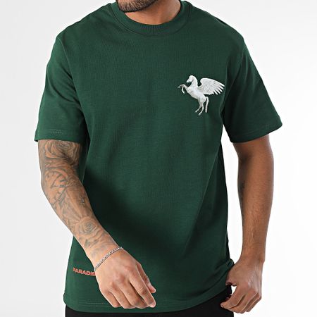 Frilivin - Maglietta oversize 10E Verde scuro