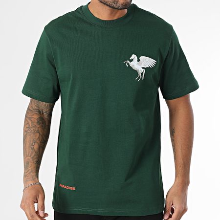 Frilivin - Maglietta oversize 10E Verde scuro