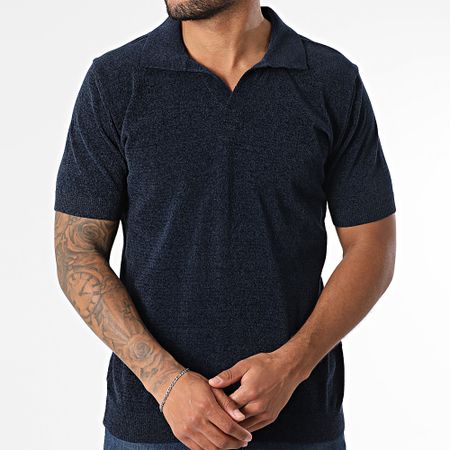 Classic Series - Polo a manica corta 010 Navy