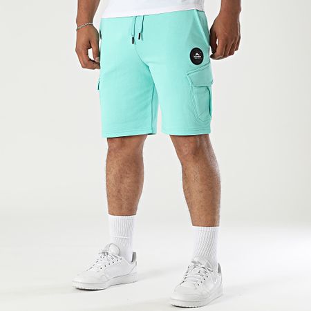 Helvetica - Pantaloncini da jogging Ajaccio Cargo Verde Turchese