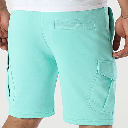 Helvetica - Pantaloncini da jogging Ajaccio Cargo Verde Turchese