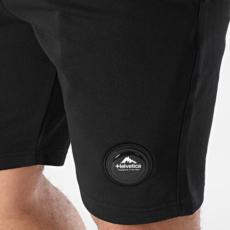 Helvetica - Pantaloncini da jogging Ajaccio Nero