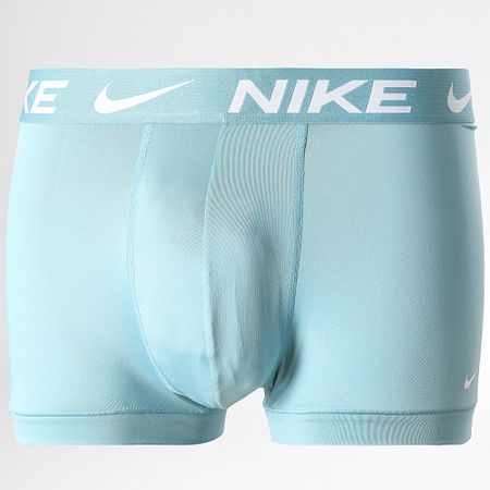 Nike - Set di 3 boxer Dri-Fit Essential Micro KE1156 Nero Azzurro