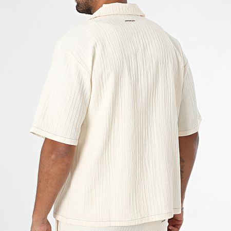 Project X Paris - Set camicia a maniche corte e pantaloncini da jogging 2510161 2540161 Ecru