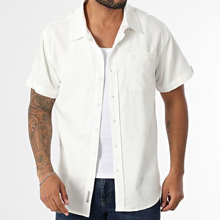 American People - Camicia a maniche corte Cherry Beige chiaro